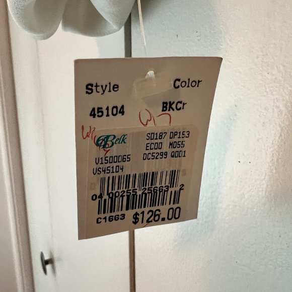 David Warren Black Wrap Dress w/Removable White Collar -  8 - Picture 7 of 8